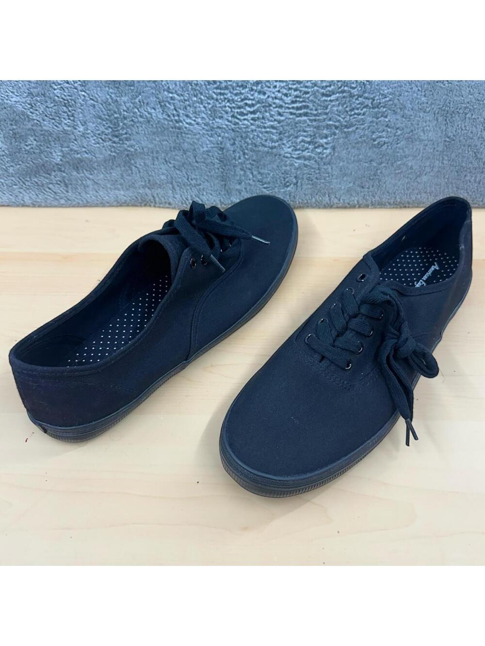American Eagle Black Canvas Sneakers